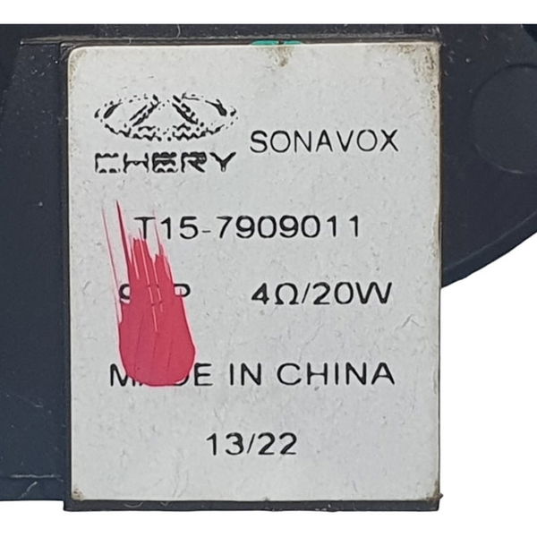 Tweeter Alto Falante Chery Tiggo 5 Hybrid 2023   Preto