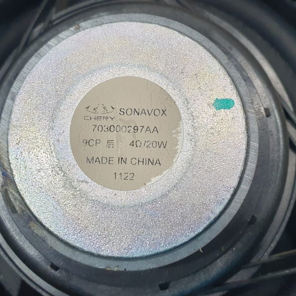 Alto Falante Traseiro Esquerdo Chery Tiggo 5 Hybrid 2023 Preto