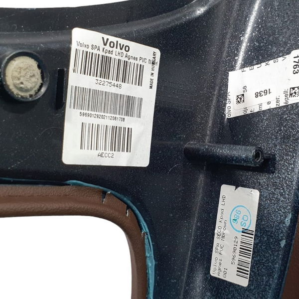 Acabamento Em Couro Console Volvo Xc90 T8 Inscription 2022