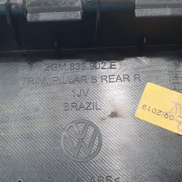 Moldura Porta Traseira Direita Vw T-cross 1.0 Tsi 2020