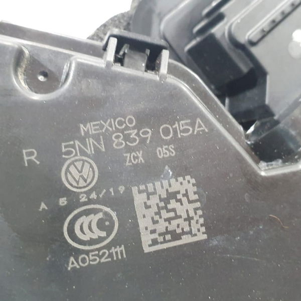 Fechadura Traseira Esquerda Vw T-cross 1.0 Tsi 2020