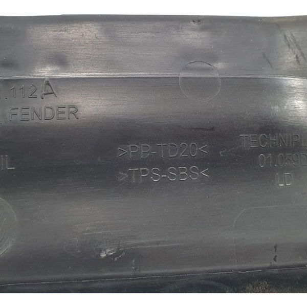 Acabamento Para-lama Direito Vw T-cross 1.0 Tsi 2020