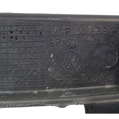 Guia Para-choque Traseiro Direito Vw T-cross 1.0 Tsi 2020