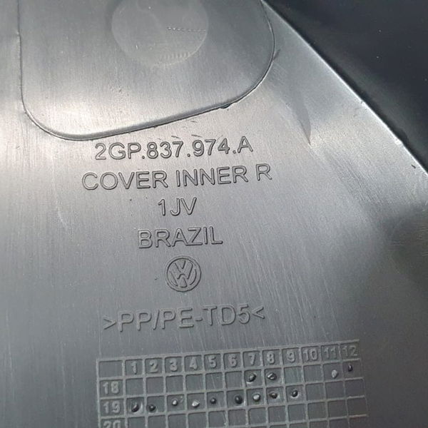 Acabamento Retrovisor L/direito Vw T-cross 1.0 Tsi 2020