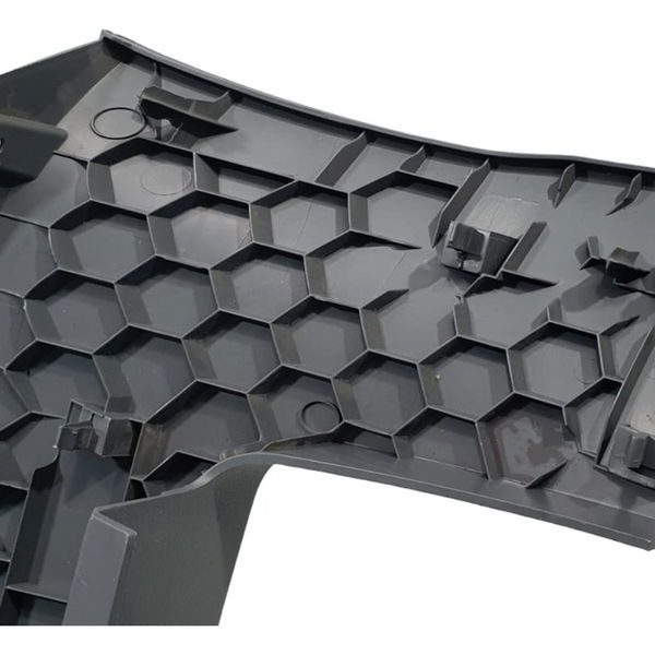 Moldura Inferior Painel Vw T-cross 1.0 Tsi 2020 Preto Listras