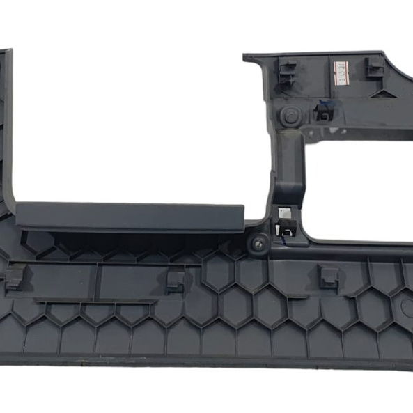 Moldura Inferior Painel Vw T-cross 1.0 Tsi 2020 Preto Listras