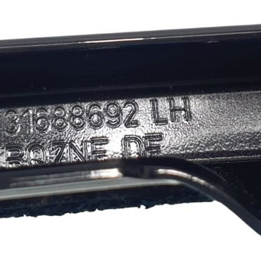 Friso Porta Traseira Esquerda Volvo Xc90 T8 Inscription 2022 Preto