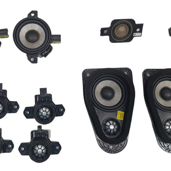 Kit 16 Alto Falante Bowers & Wilkins Volvo Xc90 T8 Inscr 22 Preto