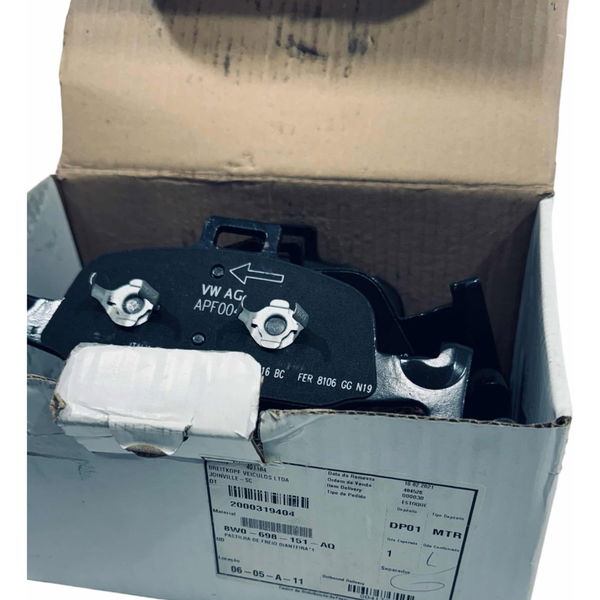 Jogo Pastilha Freio Dianteira Original Audi A4 8w0698151aq