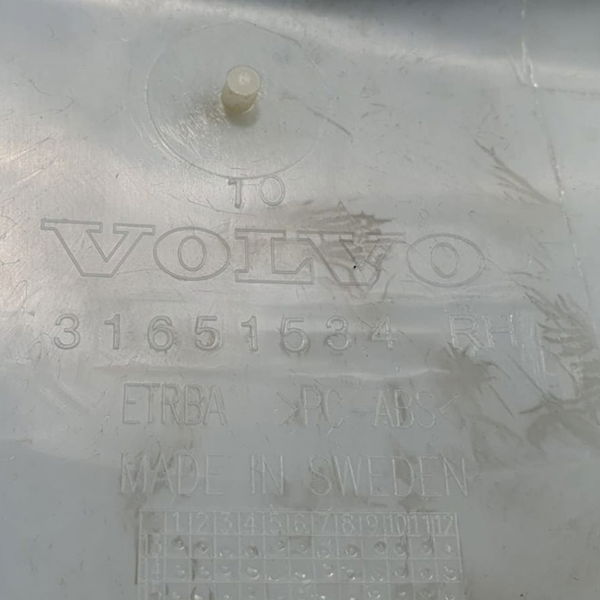 Acabamento Coluna Central Direita Volvo Xc90 T8 Inscrip 2022