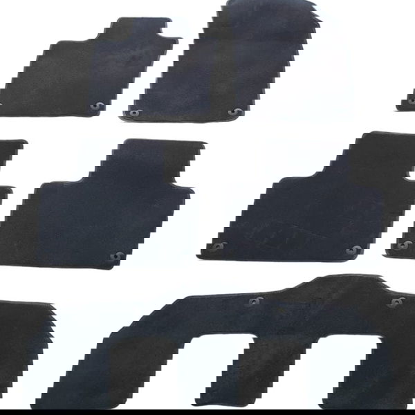 Jogo Tapete Carpete Volvo Xc90 T8 Inscription 2022 Preto