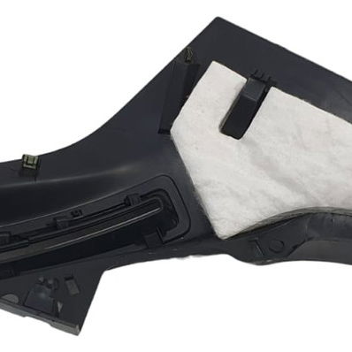 Moldura Coluna Traseira Esquerda Volvo Xc90 T8 Inscrip. 2022 Preto Animal Print