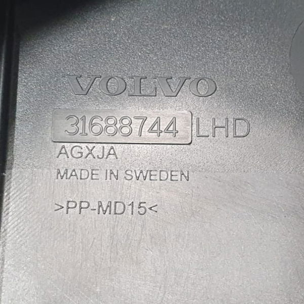 Acabamento Interno Painel Volvo Xc90 T8 Inscription 2022 - Preto - Animal Print