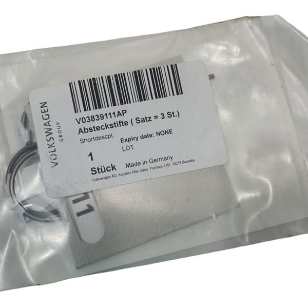 Alfinete Pino De Instalação 3 Pçs Audi Porsche V03839111ap