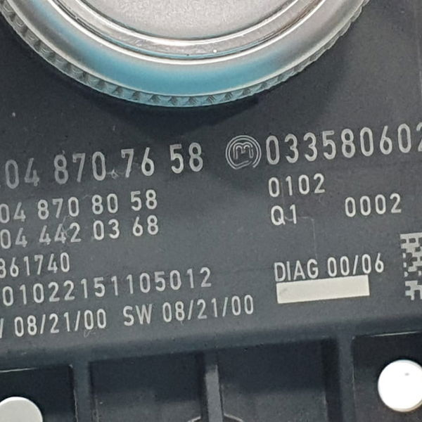 Botão Navegador Mercedes C180 C200 2010