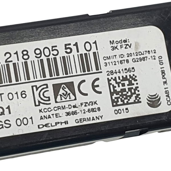 Antena Teto Mercedes Cls400 2015 Preto