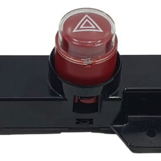 Botão Pisca Alerta Sport Fiat 500 1.4 2012 Preto