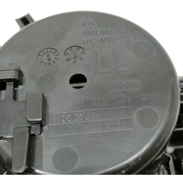 Porta Copos Console Central Audi Q8 2020 Preto