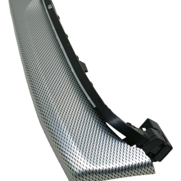 Acabamento Moldura Com Led Painel Audi Q8 2020 - Prateado - Animal Print