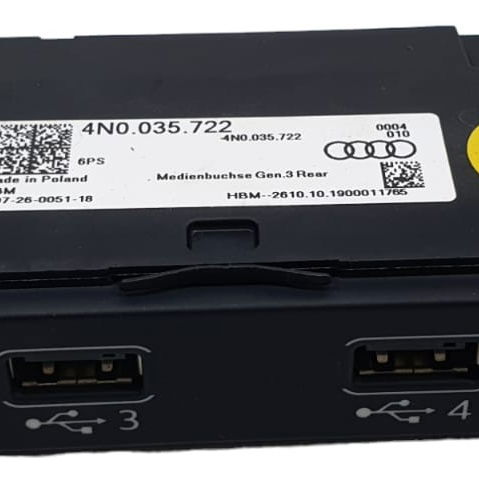 Entradas Auxiliares Usb Audi Q8 2020