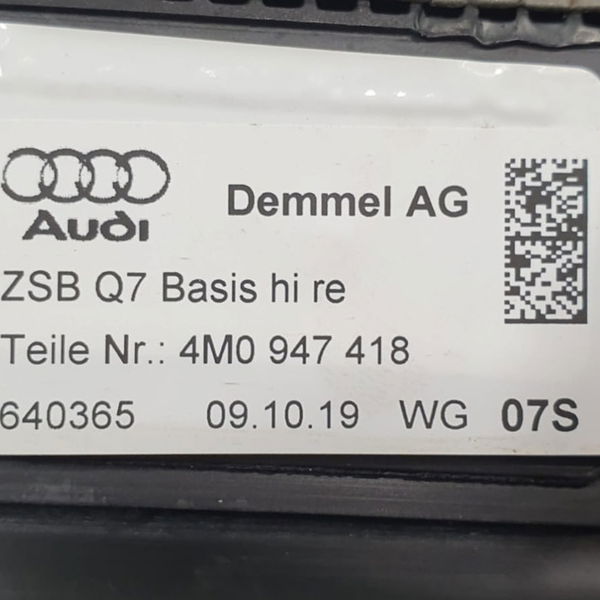 Soleira Traseira Esquerda Audi Q8 2020 Preto