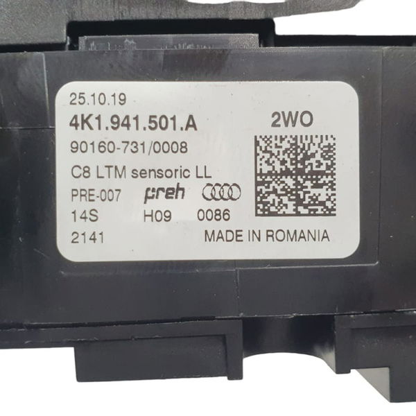 Botão Chave De Luz Farol Milha Audi Q8 2020