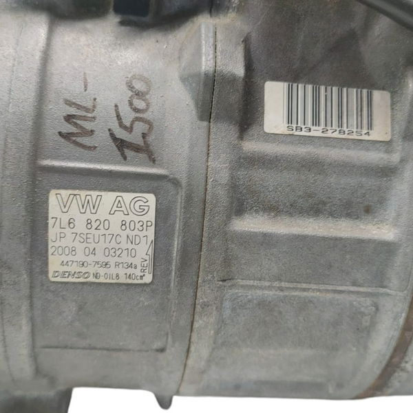 Compressor De Ar Condicionado Vw Touareg 3.6 V6 2013