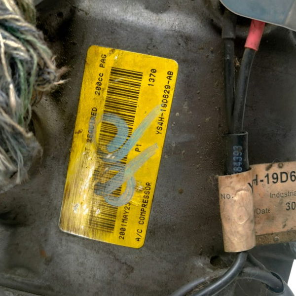 Compressor De Ar Condicionado Ford Focus 1.8 16v 2001