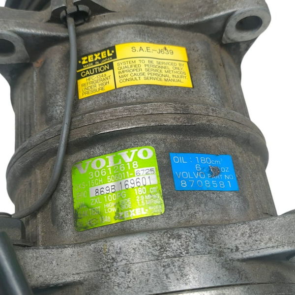 Compressor De Ar Condicionado Volvo V70 1998