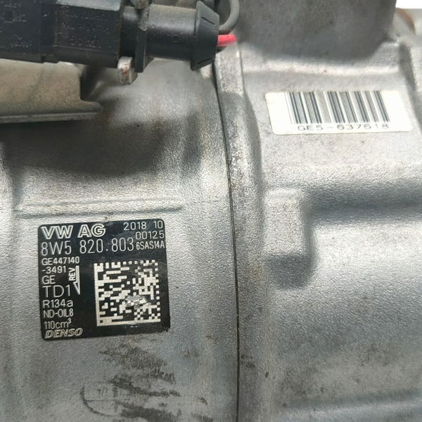 Compressor De Ar Condicionado Audi A4 Avant 2017