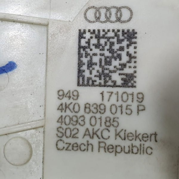 Fechadura Traseira Esquerda Audi Q8 2020