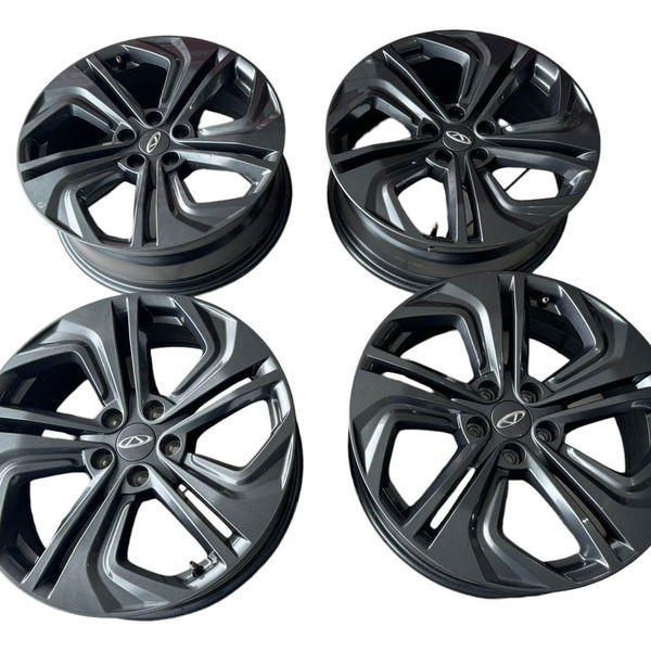 Jogo De Rodas Chery Tiggo 7 Hybrid Pro 2024 Aro 18 Preta