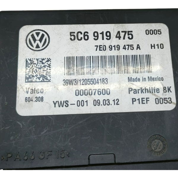 Módulo Estacionamento Vw Jetta 2011 Preto