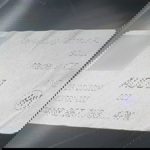 Soleira Porta Traseira Direita Audi Q8 2020 Preto