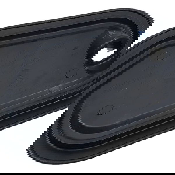 Tampa Interna Painel Esq Audi Q8 2020 / 4m0837915a Preto Animal Print