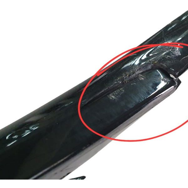 Friso Acabamento Parachoque Dianteiro Audi Q8 2020 Preto