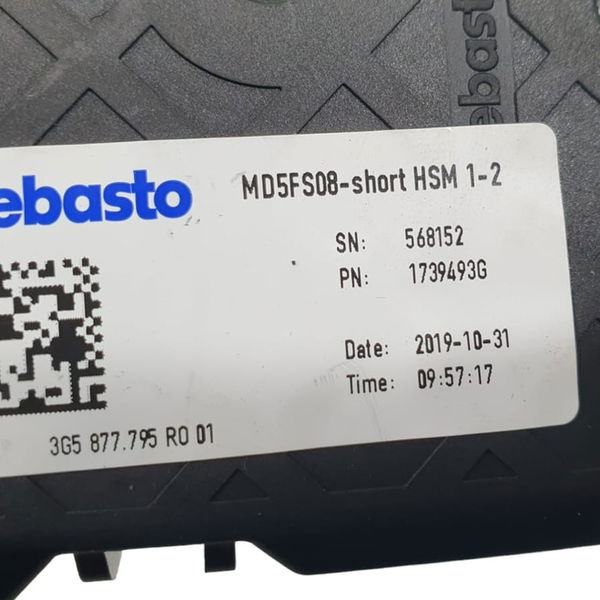 Motor Vidro Teto Solar Audi Q8 2020