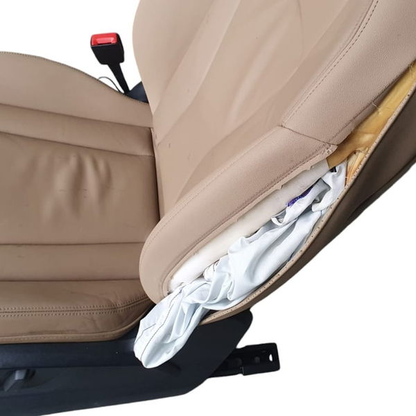 Par Bancos Dianteiros (bolsa Aberta) Audi Q8 2020 Marrom-claro