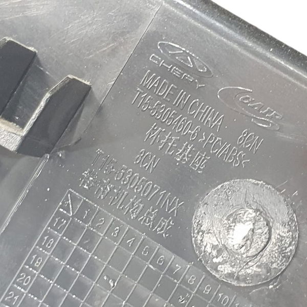 Porta Objetos Console Deslizante Chery Tiggo 7 1.5 2022