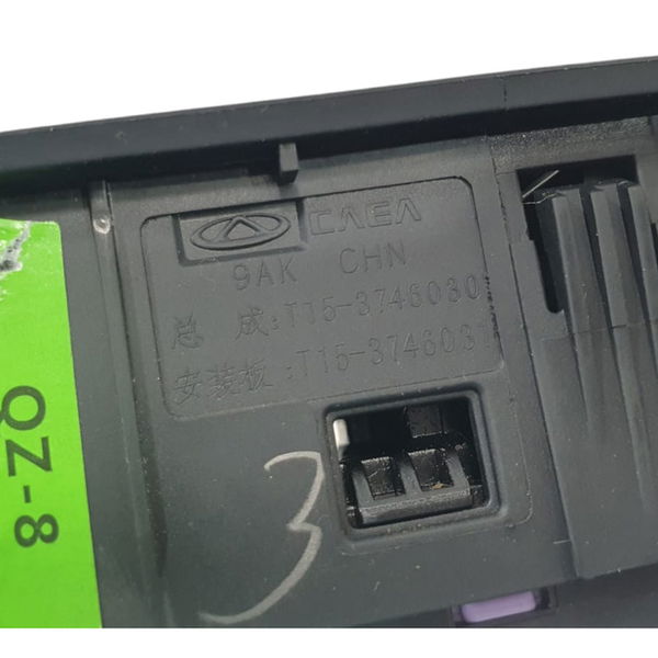 Botão Vidro Elétrico Chery Tiggo 7 1.5 2022