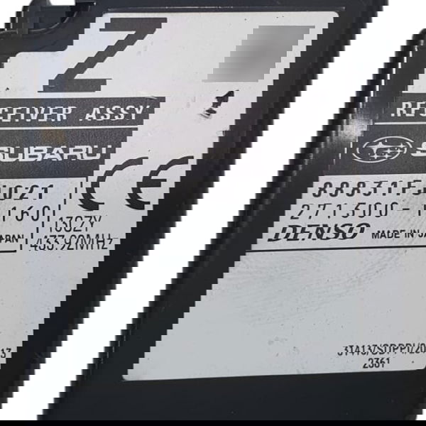 Módulo Eletrônico Subaru Forester Xt 2018 Preto