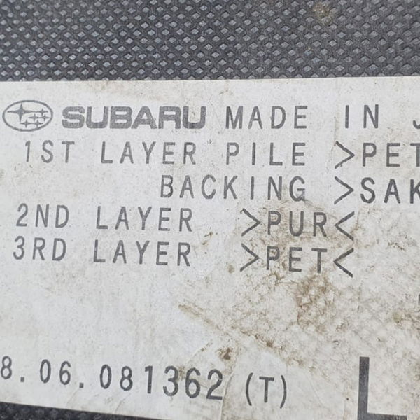 Acabamento Tampa Veludo Subaru Forester Xt 2018