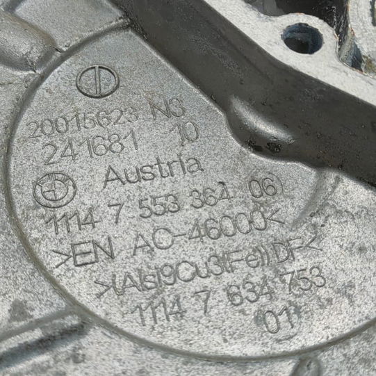 Tampa Frontal Motor Bmw X5 4.4 V8 N63 2014