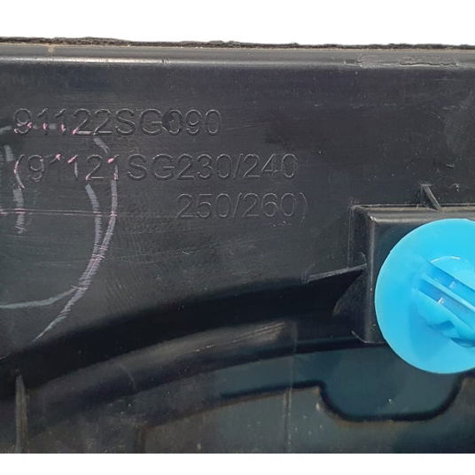 Grade Aplique Capô Subaru Forester Xt 2018 Preto