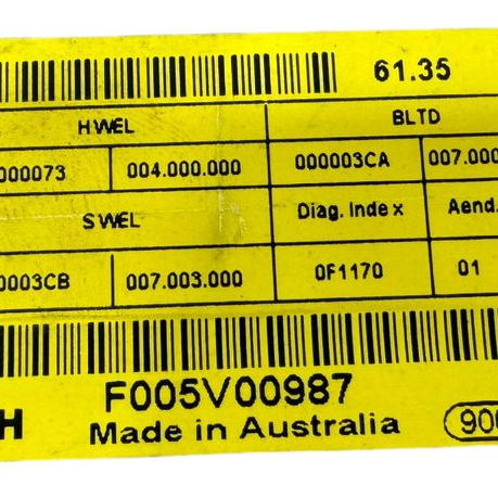 Módulo Do Porta Mala Bmw 550 F10 2012