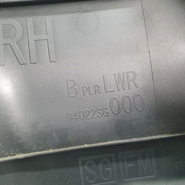 Acabamento Coluna Central Direita Subaru Forester Xt 2018