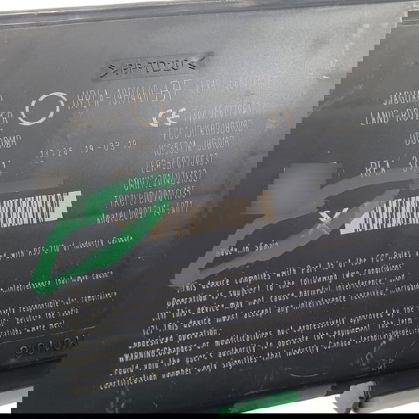 Módulo Chave De Presença Keyless Range Rover Velar P300 2020