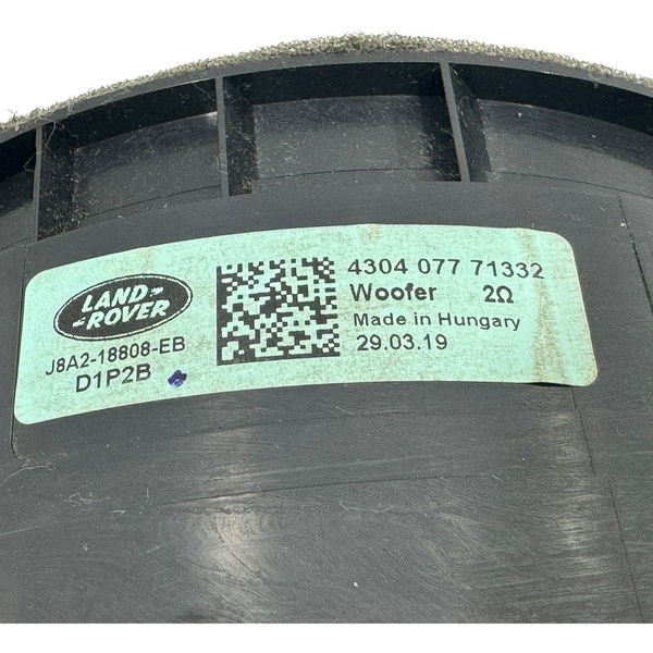 Alto Falante Diant. Esq. Range Rover Velar P300 2020 Preto