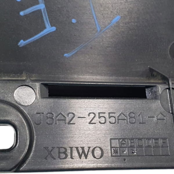 Aplique Porta Traseira Esquerda Range Rover Velar P300 2020 Preto Traseira Esquerda