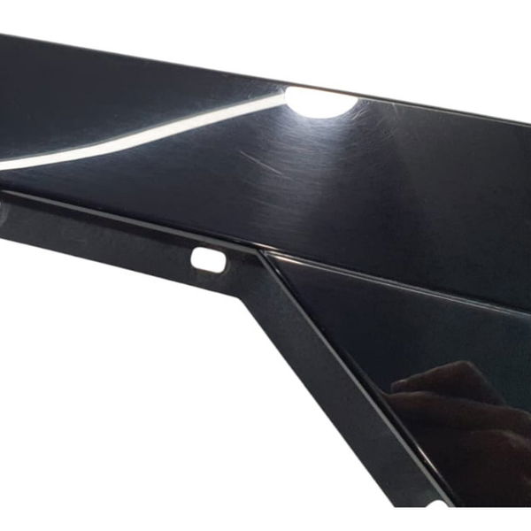 Aplique Porta Traseira Esquerda Range Rover Velar P300 2020 Traseira Esquerda Preto